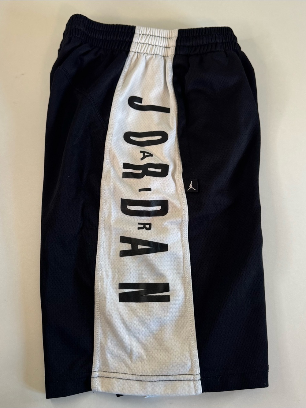 Nike Air Jordan Jumpman Gym Shorts Youth Medium Black Gym Shorts Big Logo